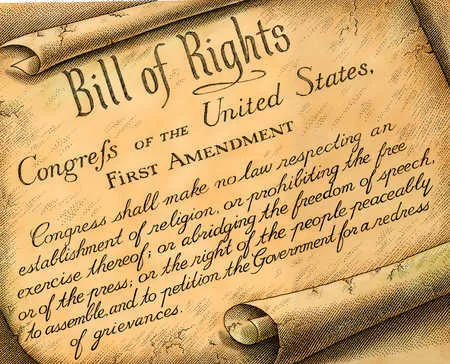 Déclaration des droits - Dix amendements constitutionnels