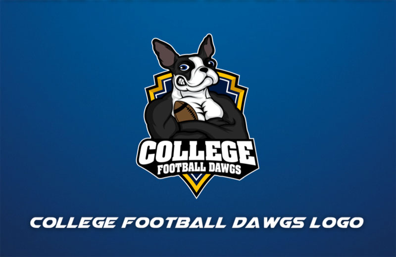 Logo de College Football Dawgs