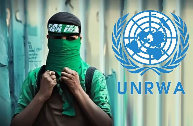 protection du Hamas et de l’UNRWA. Image NewsBlaze assistée par l’IA.