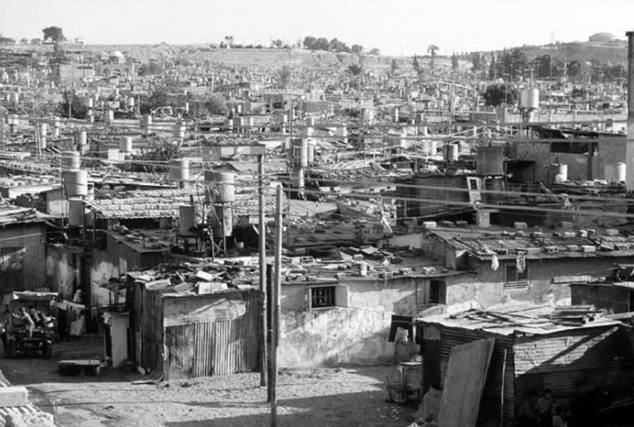 Camps de réfugiés de Jabalia, nord de Gaza - 1987-1993 - Photo : UNRWA