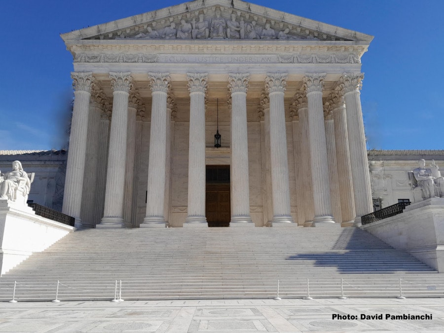 SCOTUS sur les cas de censure. Cour suprême des États-Unis. Crédit photo : David Pambianchi